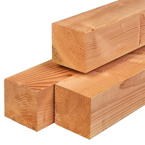 VIERKANTE PAAL | DOUGLAS | 14 X 14 CM